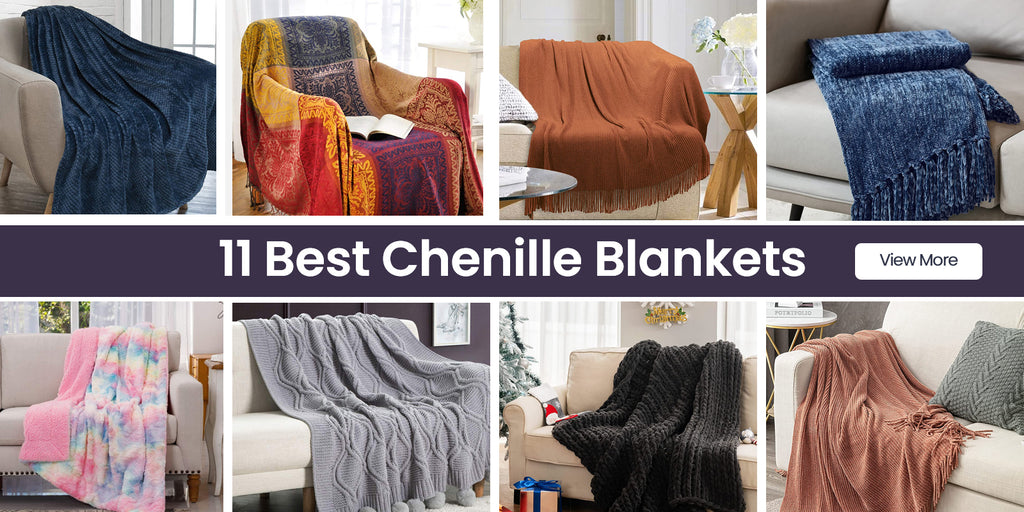 Best best sale chenille throw