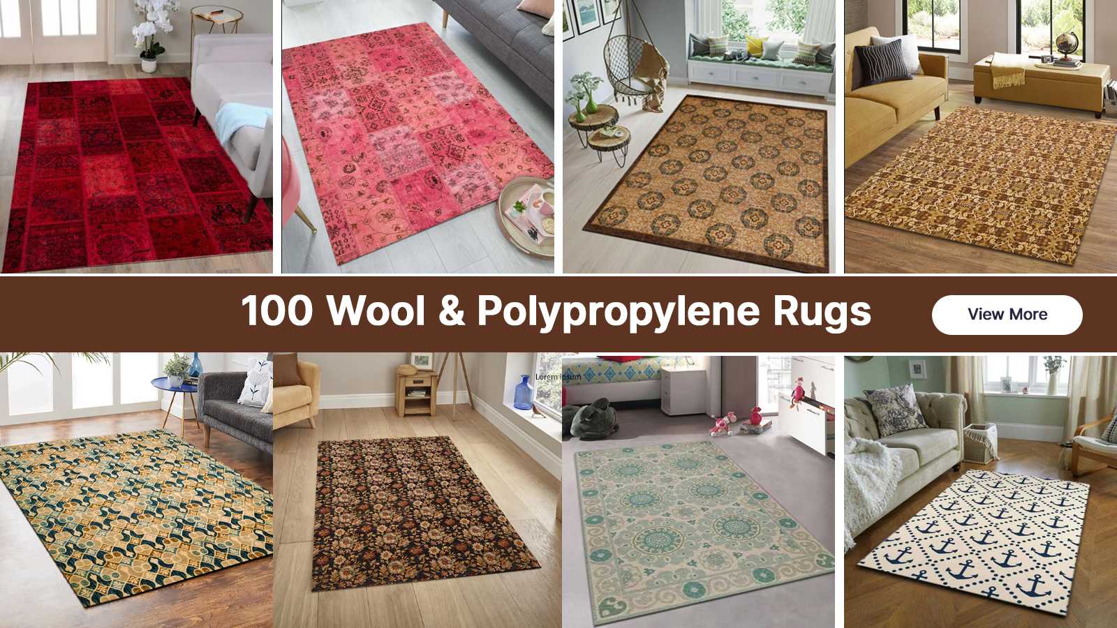 High-Quality hand knotted wool rugs For High-Traffic Areas 