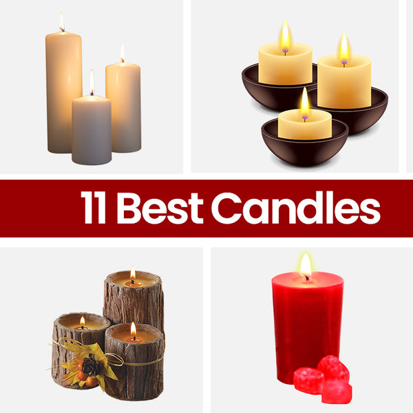 UCO 9-Hour White Candles for UCO Candle Lanterns and Emergency Preparedness