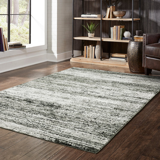 Colorful nylon rug in a living room, showcasing its durability and stain resistance, perfect for homes with kids and pets.