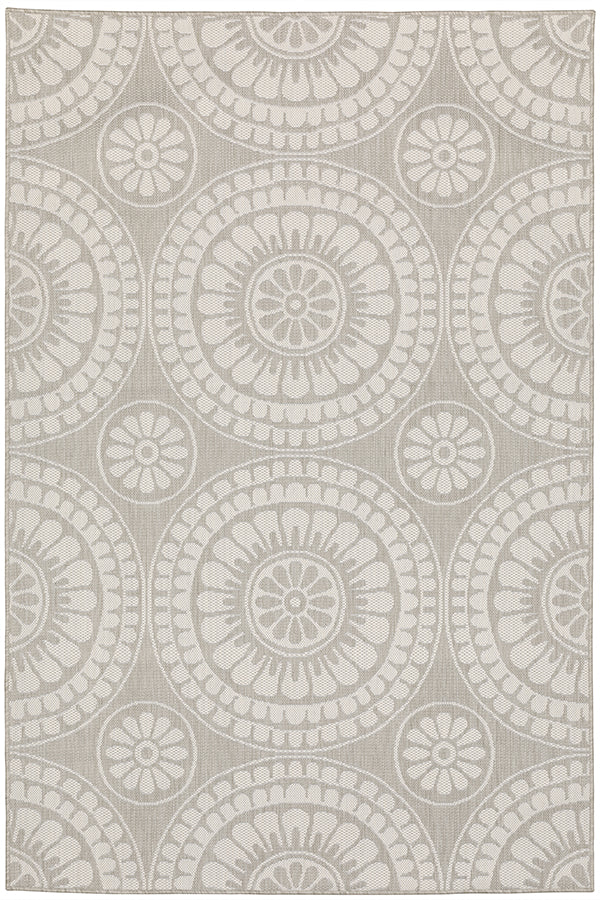 100% Polypropylene Vintage  Indoor/Outdoor Area Rug