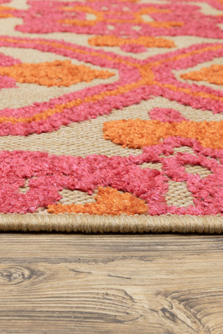 100% Polypropylene Vintage  Indoor/Outdoor Area Rug