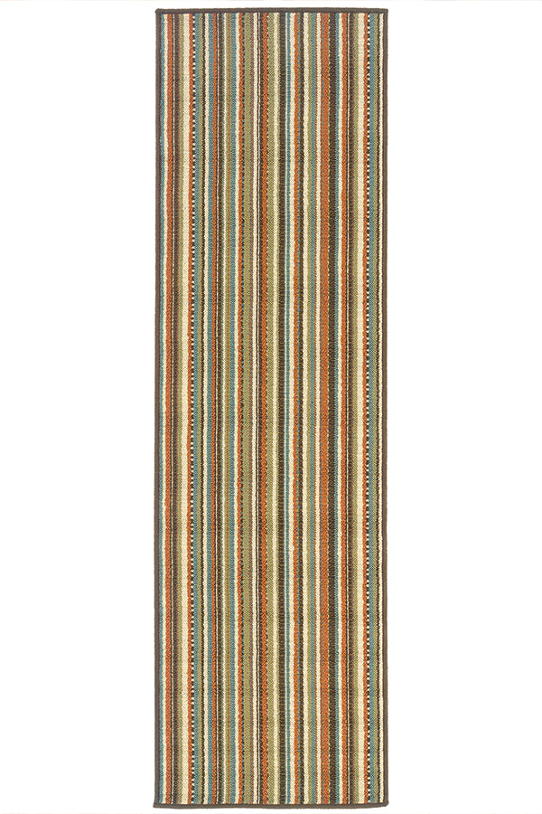 100% Polypropylene Vintage  Indoor/Outdoor Area Rug