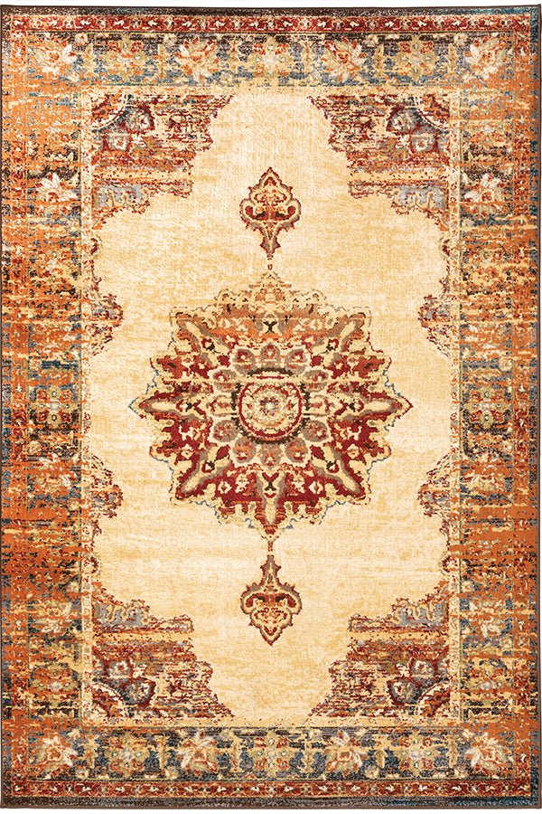 100% Polypropylene Vintage  Indoor Area Rug