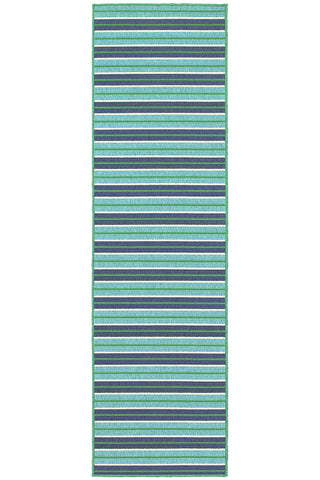 100% Polypropylene Nautical  Indoor/Outdoor Area Rug