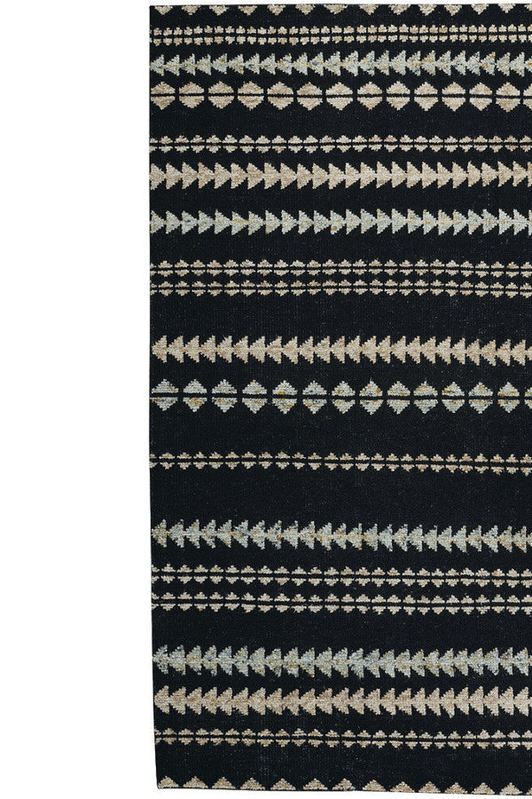 Viking Stripe Kettle Bone Area Rug