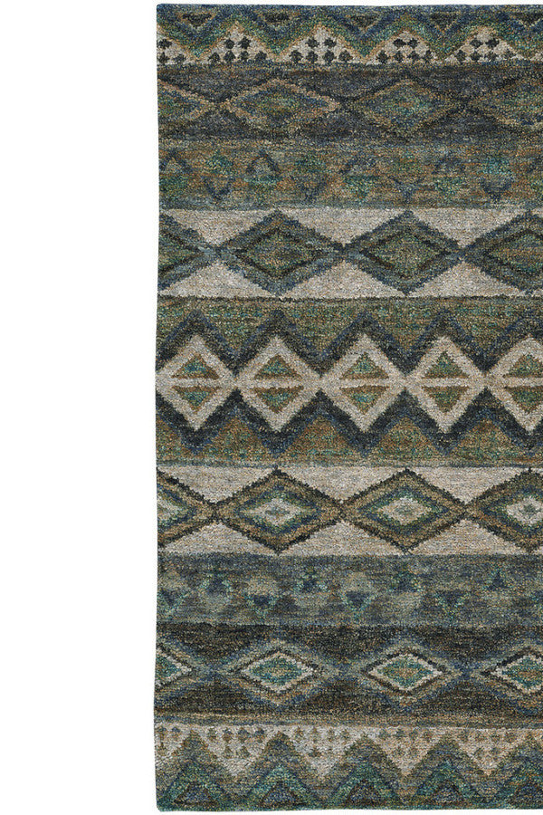 Bengal Sea Green Area Rug