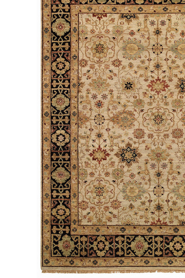 Biltmore Classics-Kuba Beige Black Area Rug