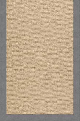 Creative Concepts-Cane Wicker Canvas Slate Area Rug