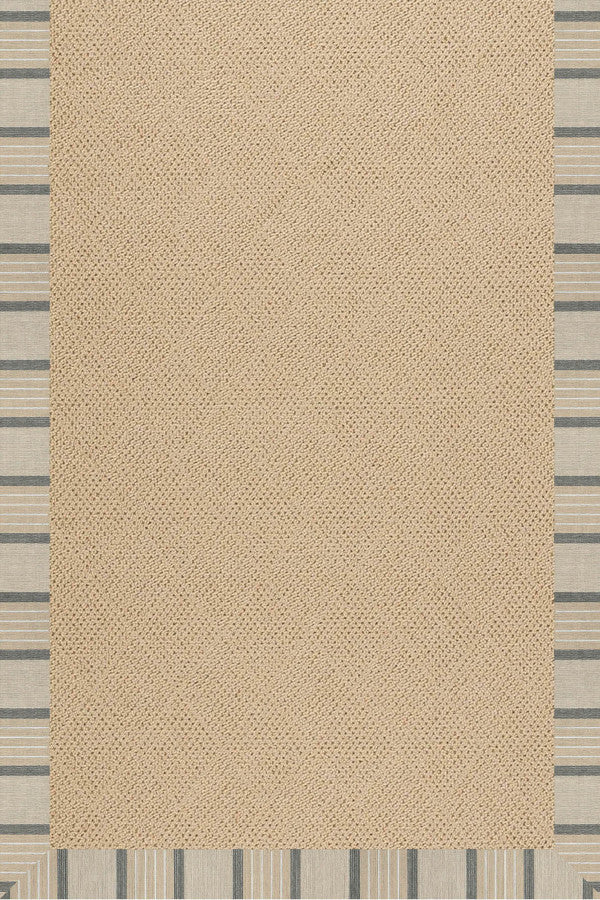 Creative Concepts-Cane Wicker Cove Pebble Area Rug