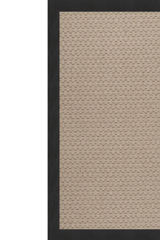 Creative Concepts-Grassy Mtn. Canvas Black Area Rug