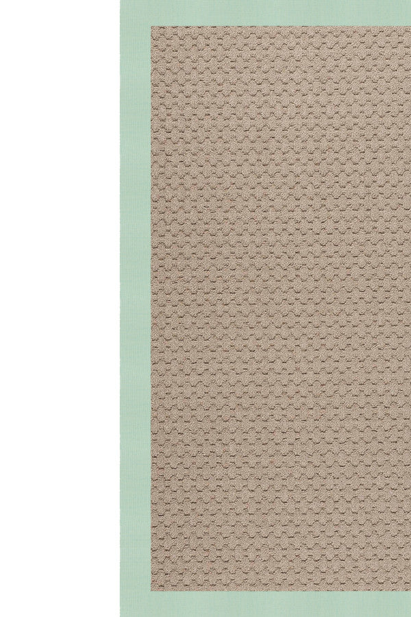 Creative Concepts-Grassy Mtn. Canvas Spa Blue Area Rug