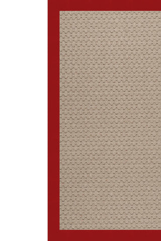 Creative Concepts-Grassy Mtn. Canvas Jockey Red Area Rug