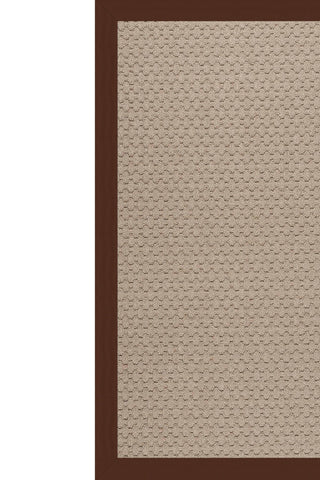 Creative Concepts-Grassy Mtn. Canvas Bay Brown Area Rug