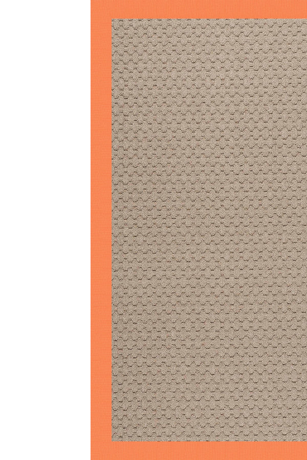 Creative Concepts-Grassy Mtn. Canvas Tangerine Area Rug