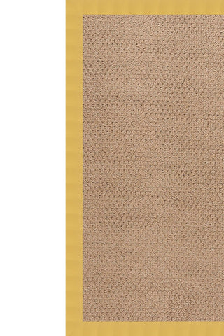 Creative Concepts-Raffia Canvas Canary Area Rug