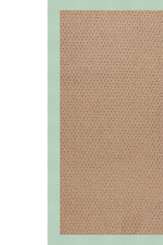 Creative Concepts-Raffia Canvas Spa Blue Area Rug