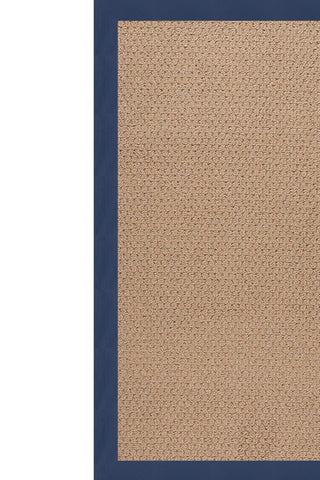 Creative Concepts-Raffia Canvas Navy Area Rug