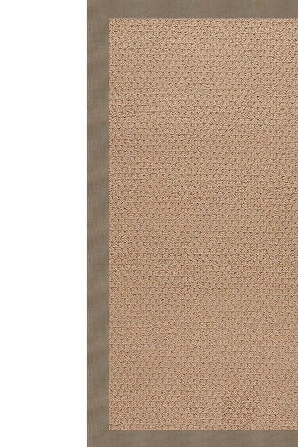 Creative Concepts-Raffia Canvas Taupe Area Rug