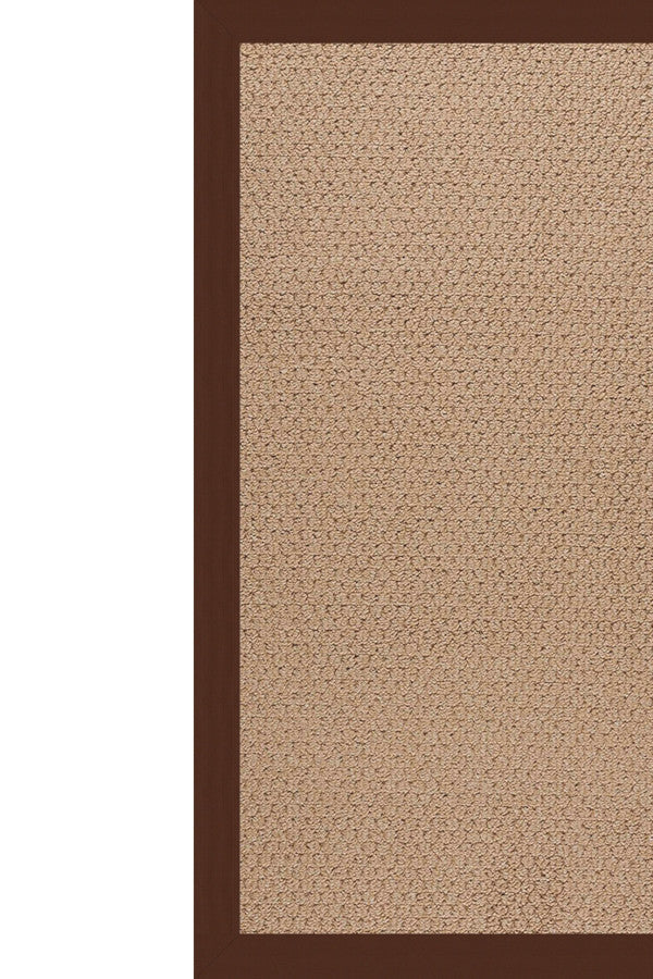 Creative Concepts-Raffia Canvas Bay Brown Area Rug