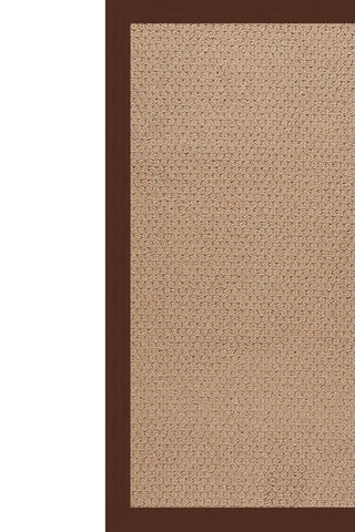 Creative Concepts-Raffia Canvas Bay Brown Area Rug