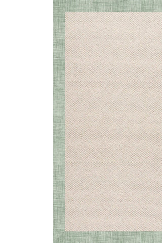 Creative Concepts-White Wicker Rave Spearmint Area Rug