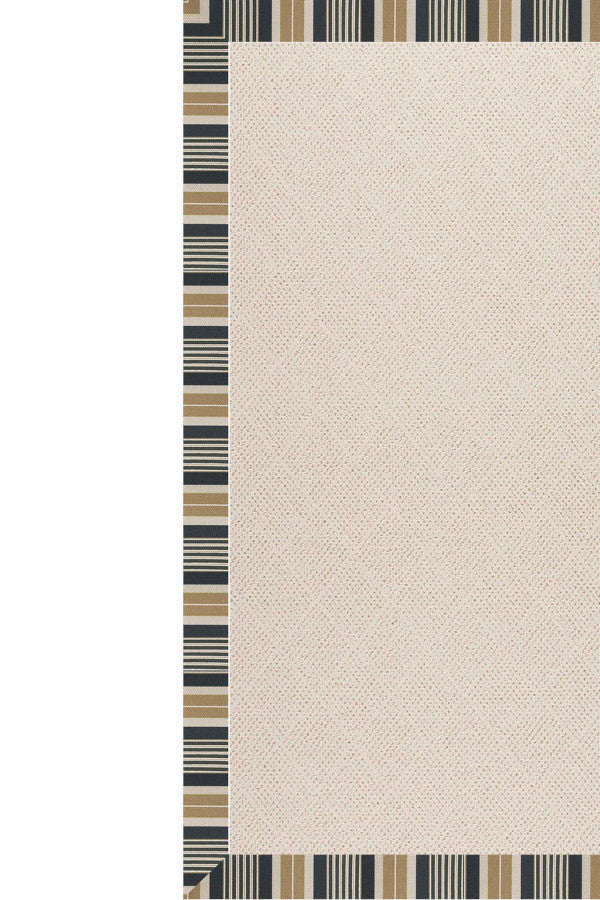 Creative Concepts-White Wicker Profile Lake Area Rug