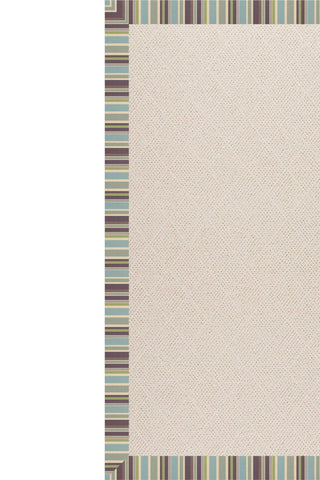 Creative Concepts-White Wicker Brannon Whisper Area Rug