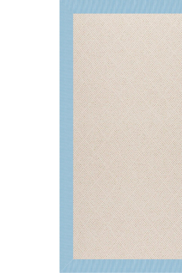 Creative Concepts-White Wicker Canvas Air Blue Area Rug