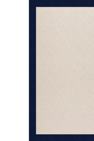 Creative Concepts-White Wicker Canvas Neptune Area Rug