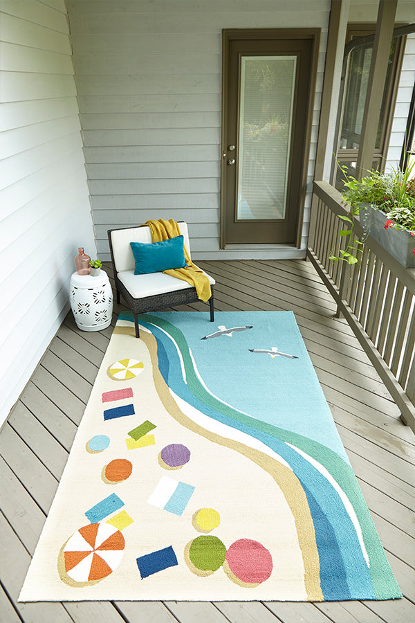 100% Polypropylene Rectangle Indoor/Outdoor Area Rug