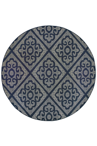 100% Polypropylene Vintage  Indoor/Outdoor Area Rug