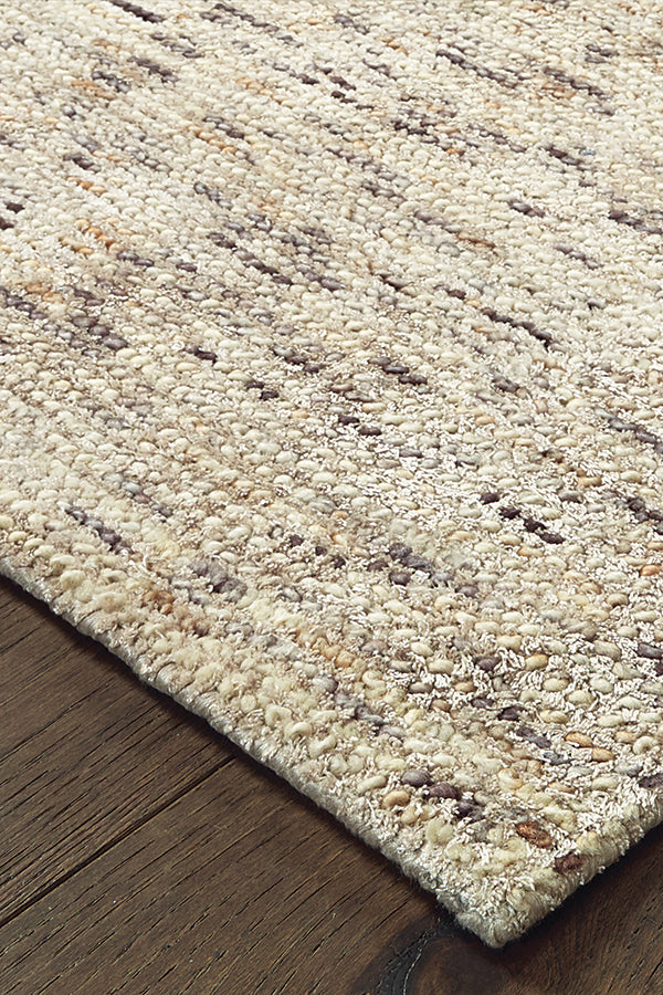 50% Wool, 50% Viscose Modern 50% Indoor Area Rug