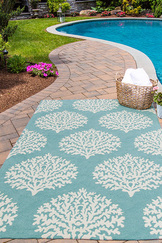 100% Polypropylene Rectangle Indoor/Outdoor Area Rug