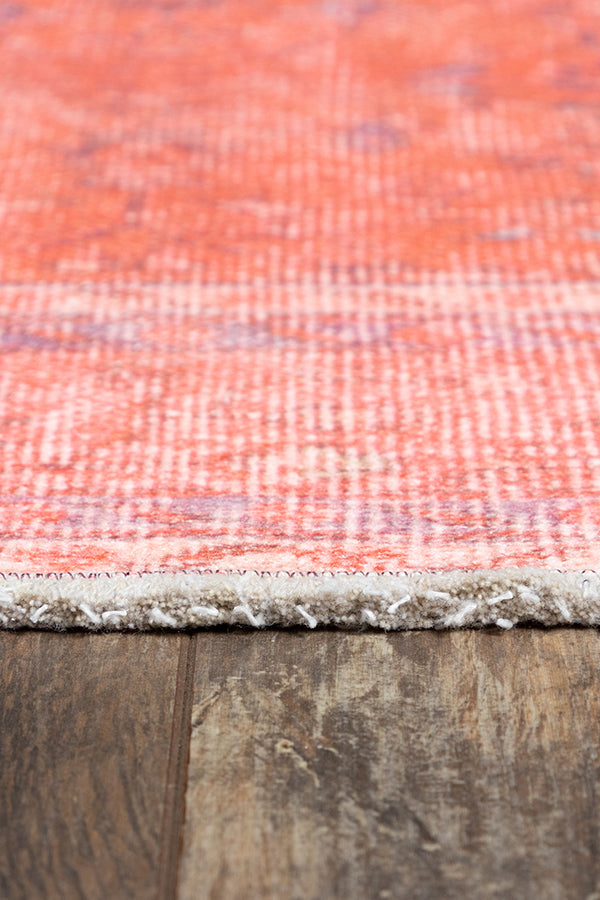 Cotton and Polyester Rectangle Indoor Area Rug