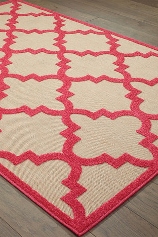 100% Polypropylene Vintage  Indoor/Outdoor Area Rug