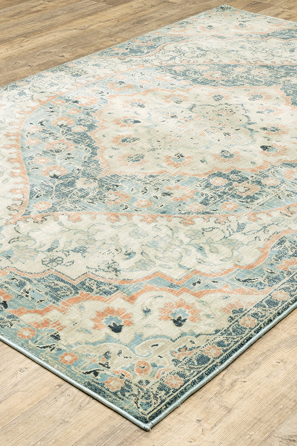 100% Polypropylene Vintage  Indoor Area Rug