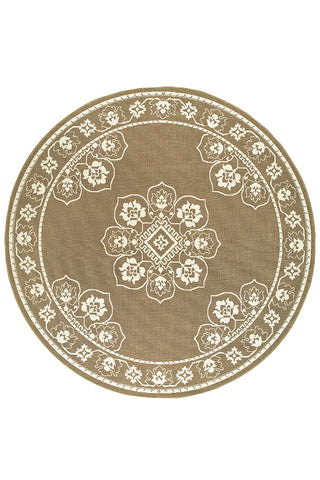 100% Polypropylene Vintage  Indoor/Outdoor Area Rug