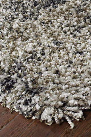 100% Polypropylene Shag  Indoor Area Rug