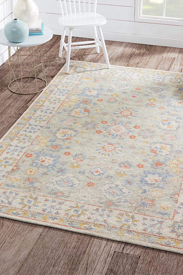 50% Wool 50% Nylon Rectangle Indoor Area Rug