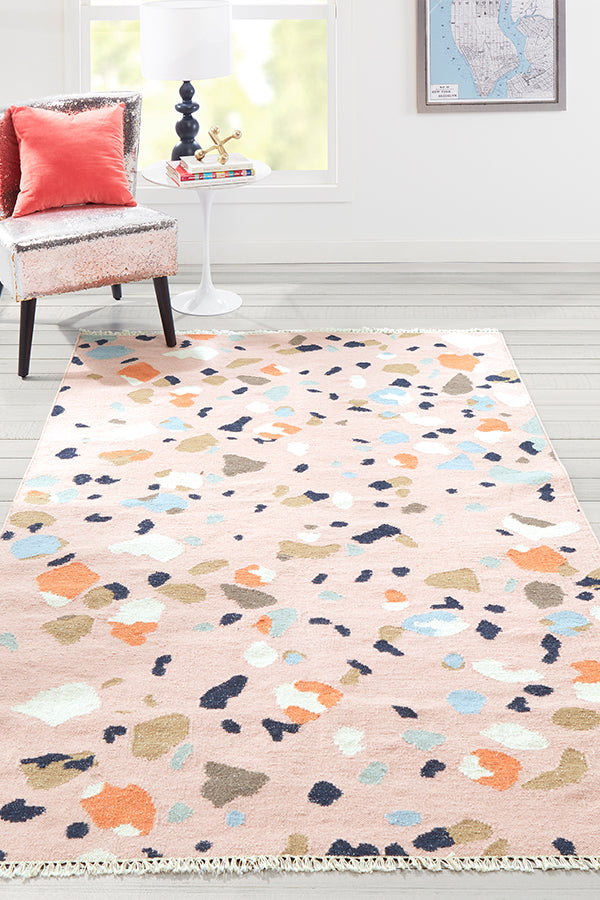 98% Wool 2% Lurex Rectangle Indoor Area Rug