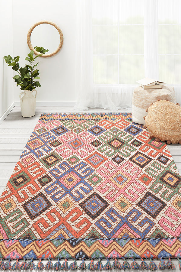 100% Wool Rectangle Indoor Area Rug