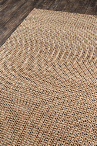 80% Jute15% Cotton and 5% Polyester Rectangle Indoor Area Rug