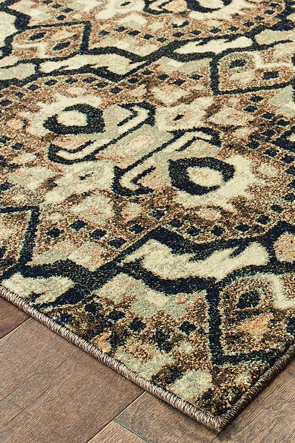 100% Polypropylene Vintage  Indoor Area Rug