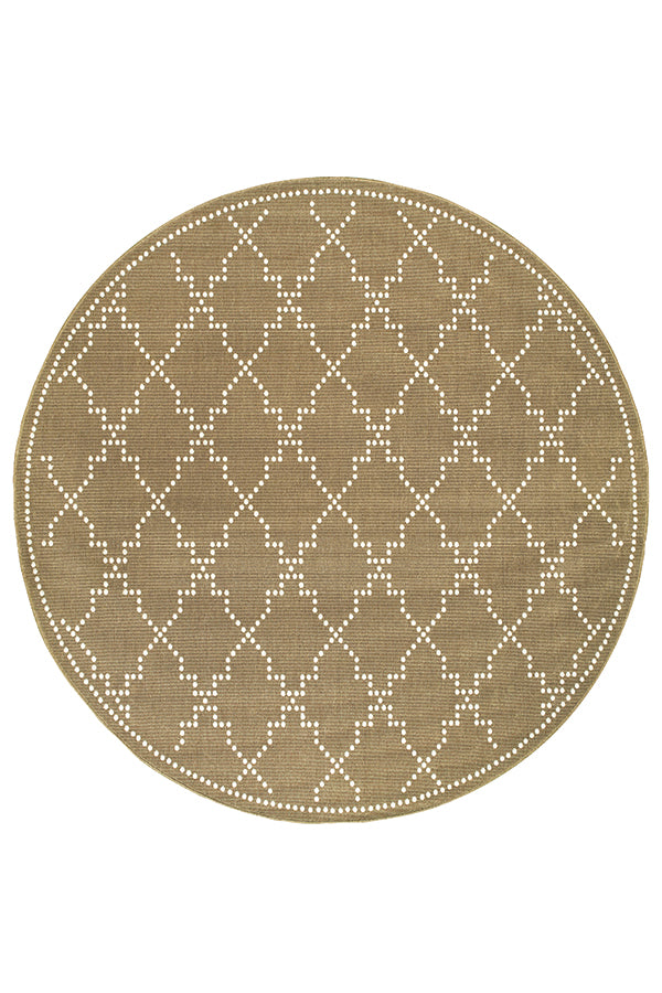 100% Polypropylene Vintage  Indoor/Outdoor Area Rug