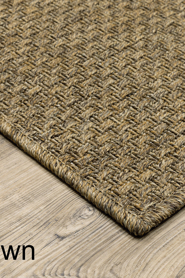 100% Polypropylene Vintage  Indoor/Outdoor Area Rug