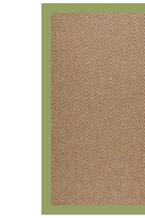 Islamorada-Diamond Canvas Citron Area Rug