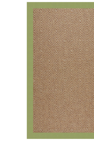 Islamorada-Diamond Canvas Citron Area Rug