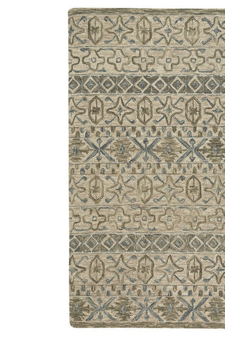 Peyton Sand Blue Area Rug