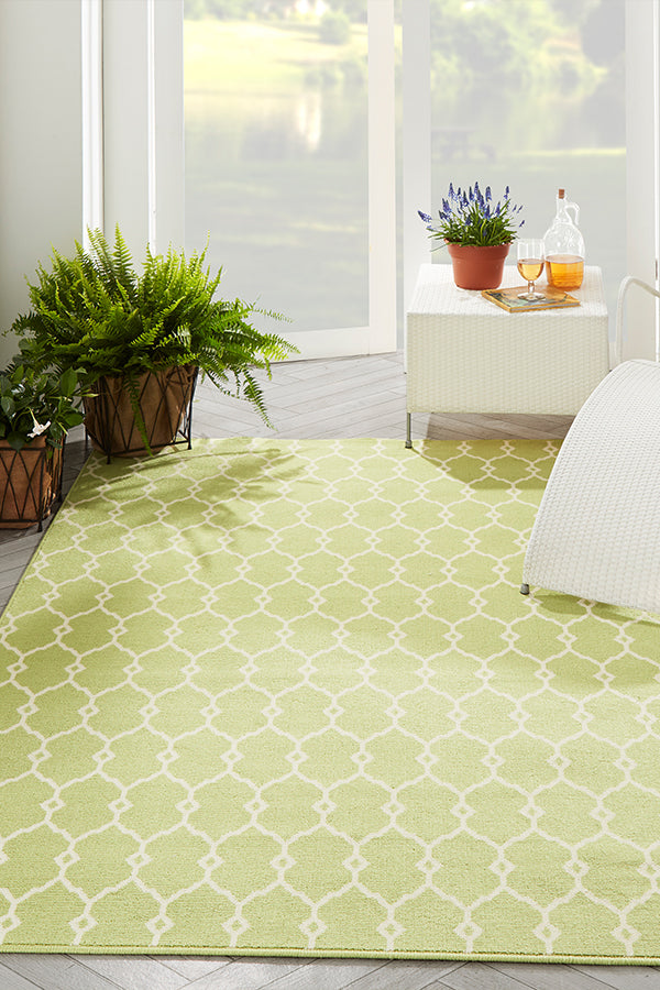 100% Polypropylene Rectangle Indoor/Outdoor Area Rug